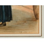 Franz Alt, Vienna 1821 - 1913 Vienna, Bridal advertising