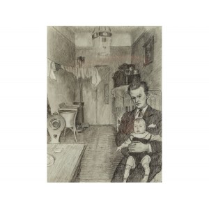 Ferdinand Schmutzler, 1870 - 1928, attributed, Interior scene