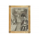 Ferdinand Schmutzler, 1870 - 1928, attributed, Interior scene