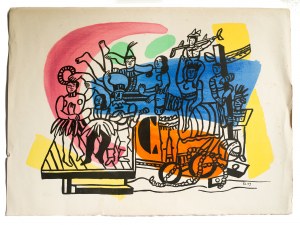 Fernand Leger, Argentan, Normandy 1881 - 1955 Gif-sur-Yvette, Paris, Color lithograph