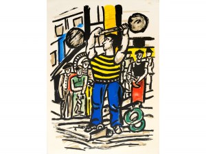 Fernand Leger, Argentan, Normandy 1881 - 1955 Gif-sur-Yvette, Paris, Mes Voyages