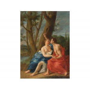 Eustache Le Sueur, Paris 1617 - 1655 Paris, Attributed, Rinaldo and Armida