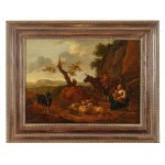 Johann Melchior Roos, Heidelberg 1663 - 1731 Brunswick, Attributed, Pastoral landscape