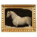 Horace Vernet, Paris 1789 - 1863 Paris, Attribué, Cheval de bataille de Napoléon