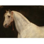 Horace Vernet, Paris 1789 - 1863 Paris, Attribué, Cheval de bataille de Napoléon