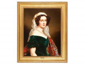 Joseph Karl Stieler, Mainz 1781 - 1858 Munich, Portrait of Therese of Saxony-Hildburghausen