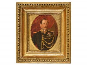 Franz Eybl, Vienna 1806 - 1880 Vienna, Portrait Ludwig Schweiger Knight of Duernstein (1805-1872)