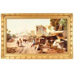 Robert Alott, Graz 1850 - 1910 Vienna, Motif from North Africa