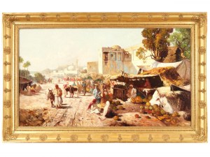 Robert Alott, Graz 1850 - 1910 Vienna, Motif from North Africa