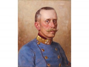 Ludwig Koch, Vienna 1866 - 1934 Vienna, Portrait of an officer