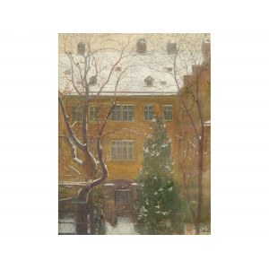 Oswald Grill, Vienna 1878 - 1964 Vienna, Winter scene