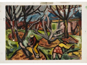 Miklos Nemeth, Budapest 1934 - 2012 Budapest, In the garden