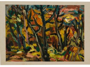Miklos Nemeth, Budapest 1934 - 2012 Budapest, Autumn forest