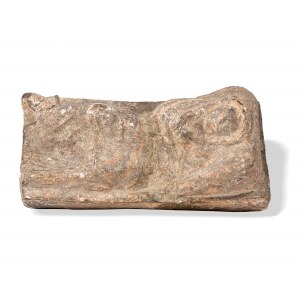 Sleeping Ariadne, Antique relief, Greek/Hellenistic