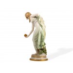 Meissen porcelain, The ball player, Porcelain, colorfully decorated