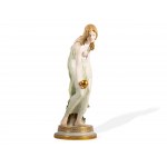 Meissen porcelain, The ball player, Porcelain, colorfully decorated