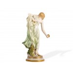 Meissen porcelain, The ball player, Porcelain, colorfully decorated