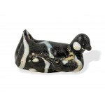 Phoenician sand core glass, Six swimming birds