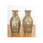 Pair of vases, China, Qing Dynasty (1644-1911)
