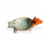 Eduard Klablena, Bucsan, Hungary 1881 - 1933 Langenzersdorf, Bowl animal fantasy
