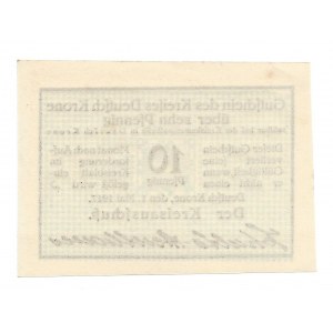 Wałcz - Deutsch Krone - 10 fenigów 1917