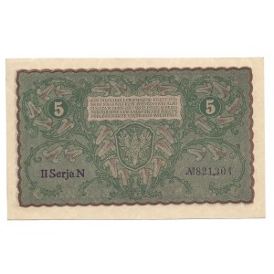 5 marek 1919 - II Serja N -