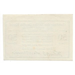 Wałcz - Deutsch Krone - 50 fenigów 1917