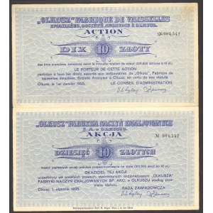 OLKUSZ Fabryka Naczyń Emaliowanych - 10 złotych 1925 -