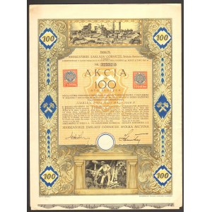 Siersżańskie Zakłady Górnicze - 100 złotych 1929 - Emisja VI
