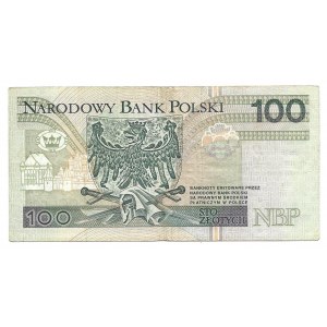 100 złotych 1994 - FZ - 0000456 - bardzo niska numeracja