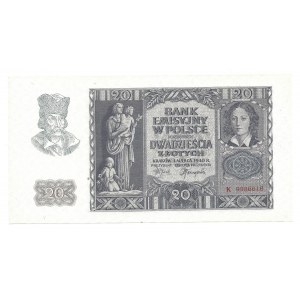 20 złotych 1940 - K -