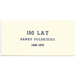 20 oraz 100 złotych 1948 - 150 lat Banku Polskiego 1828 - 1978
