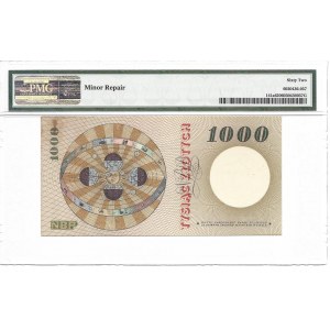 1000 złotych 1965 - seria E- PMG 62