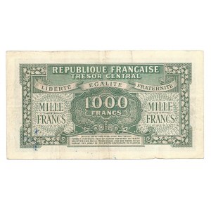 FRANCJA - 1000 franków ND (1945)