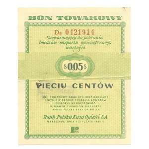 PEWEX - 5 centów 1960 - Da