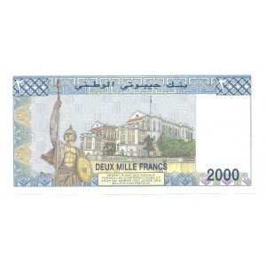 Djibouti - 2000 francs ( 1997 ) B.001