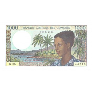 Komory - 1000 franków ( 1994 ) K.05
