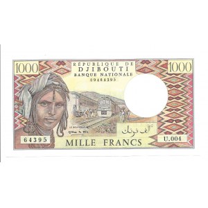 Djibouti - 1000 francs U.004