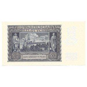 20 złotych 1940 - D -