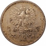 5 złotych 1930 - NIKE - PCGS AU53 