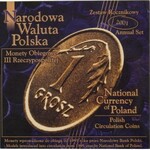 Narodowa Waluta Polski - zestaw rocznikowy 2001 - 