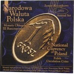 Narodowa Waluta Polski - zestaw rocznikowy 2002 -