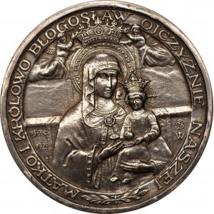 Medal Koronacja obrazu Matki Boskiej w Gostyniu 1928 - Ag0,950