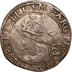 HOLANDIA - Rijksdaalder - przebita data 1611 na 1612