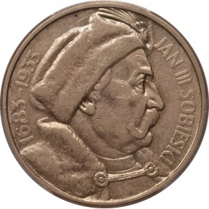 10 złotych 1933 - Jan III Sobieski - PCGS AU53