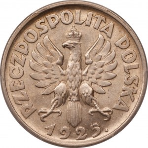 1 złoty 1925 - Kobieta i kłosy - Londyn - PCGS MS63