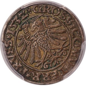 Zygmunt I Stary - grosz 1532 - Toruń - PCGS AU50