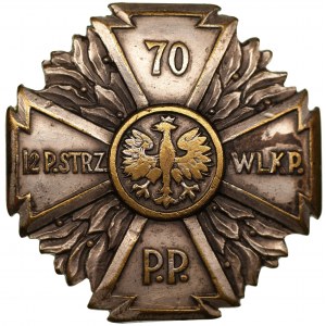 Odznaka 70 Pułku Piechoty Wielkopolskiej 