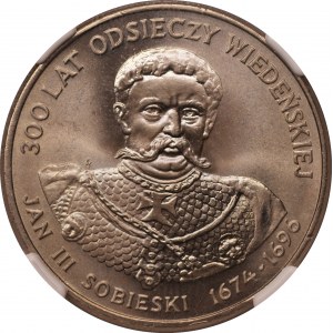 Jan III Sobieski - 50 złotych 1983 - NGC MS65