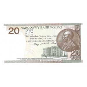 20 złotych 2011 - MS - niski numer seryjny 0000336